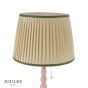 Joules Harewood Floor Lamp Matt Pink and Matt Antique Brass With Shade