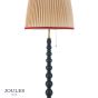 Joules Harewood Floor Lamp Matt Blue and Matt Antique Brass With Shade