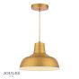 Joules Hatfield Pendant Matt Antique Brass