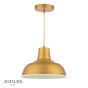 Joules Hatfield Pendant Matt Antique Brass