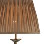 Hatton Floor Lamp Antique Brass With Shade