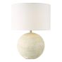 Havana Ceramic Table Lamp Natural Finish With Shade
