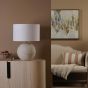 Havana Large Table Lamp Natural Ceramic With Shade