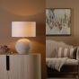 Havana Large Table Lamp Natural Ceramic With Shade