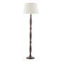 Hayward Floor Lamp Wood Effect With Shade
