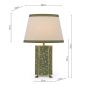 Joules Helmingham Table Lamp Matt Antique Brass With Shade