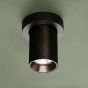 Hiro Single Spotlight Satin Bronze and Matt Black