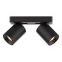 Hiro 2 Light Bar Spotlight Matt Black