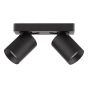 Hiro 2 Light Bar Spotlight Matt Black