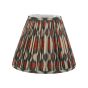 Ikat Red Cotton Empire Shade 30cm