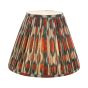 Ikat Red Cotton Empire Shade 35cm