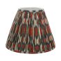 Ikat Red Cotton Empire Shade 35cm