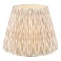 Ikat Taupe Cotton Empire Shade 40cm