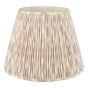 Ikat Taupe Cotton Empire Shade 40cm