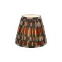Ikat Red Cotton Empire Shade 15cm