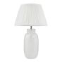 Ileana Table Lamp White Glass Base Only