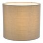 Ilona Grey Cotton Drum Shade 18cm