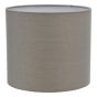 Ilona Grey Cotton Drum Shade 18cm