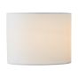 Inci Ivory Cotton Drum Shade 18cm