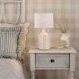 Inci Twin Pack Table Lamp Cream With Shade
