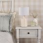 Inci Twin Pack Table Lamp Cream With Shade