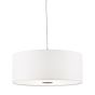 Isla Easy Fit Pendant Ivory and Black Shade 40cm