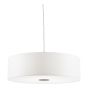 Isla Easy Fit Pendant Ivory and Black Shade 60cm