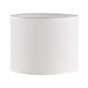 Itala Ivory Cotton Drum Shade 20cm