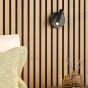 Itala Single Spotlight Matt Black LED