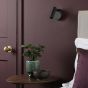 Itala Single Spotlight Matt Black LED