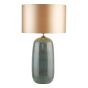 Jadis Table Lamp Blue Ceramic and Antique Brass Base Only