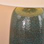 Jadis Table Lamp Blue Ceramic and Antique Brass Base Only