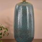 Jadis Table Lamp Blue Ceramic and Antique Brass Base Only