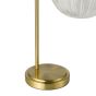 Jocelyn Table Lamp Natural Brass and Glass