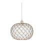 Juanita Easy Fit Pendant Gold and Clear Faceted Plastic