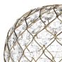 Juanita Easy Fit Pendant Gold and Clear Faceted Plastic
