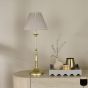 Judy Table Lamp Satin Gold With Shade