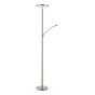 Kamika Mother & Child Floor Lamp Satin Chrome LED