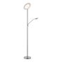 Kamika Mother & Child Floor Lamp Satin Chrome LED