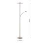 Kamika Mother & Child Floor Lamp Satin Chrome LED