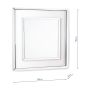 Laura Ashley Evie Square Mirror 90 X 90cm