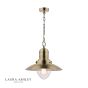 Laura Ashley Corbridge Pendant Antique Brass