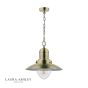 Laura Ashley Corbridge Pendant Antique Brass