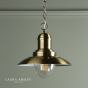 Laura Ashley Corbridge Pendant Antique Brass