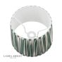 Laura Ashley Denwick Green Cotton Tapered Drum Shade 30cm/12 inch
