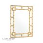 Laura Ashley Shawford Rectangle Mirror Gold 107 x 81cm