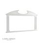 Laura Ashley Rossett Over Mantle Mirror Grey 70 x 120cm