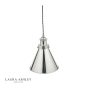 Laura Ashley Rufus Pendant Polished Chrome 