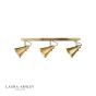 Laura Ashley Rufus 3lt Bar Spotlight Antique Brass