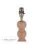 Laura Ashley Maria Table Lamp Wood & Antique Brass Base Only